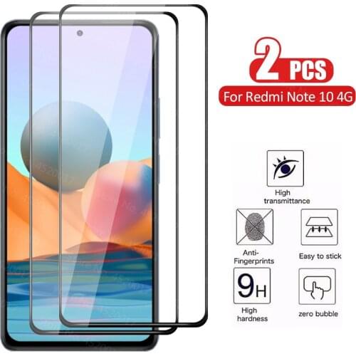 Tempered Glass For Redmi Note 10 9 Pro Max Note 9A 9C Protective Glass For Xiaomi Note 10 9 Pro Max 10s 9s 9T 9 Screen Protector