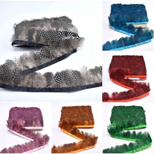 10Yards Colored Pheasant Feathers Trims Dress DIY Wedding Feathers For Sewing Clothing Natural Plume Home Party Decorative 4-8cm