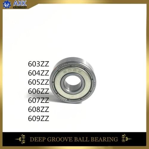 603ZZ 604ZZ 605ZZ 606ZZ 607ZZ 608ZZ 609ZZ Bearing ABEC-5 10PCS 4x12x4 MM Miniature 604Z Ball Bearings 604 ZZ EMQ Quality