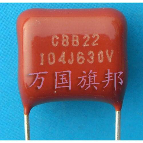 Free Delivery. CBB22 metallized polypropylene film capacitor 630 v 104 0.1 0.1 uF uF