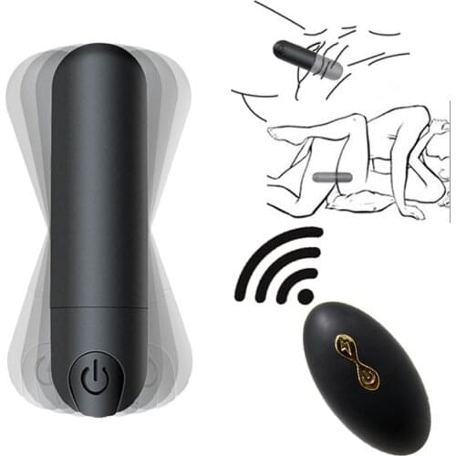 Wireless Remote Control Rechargeable 10 Frequency Strong Waterproof Tranquil Clit Vibe Bullet Vibrators Massager Erotic Sex Toys