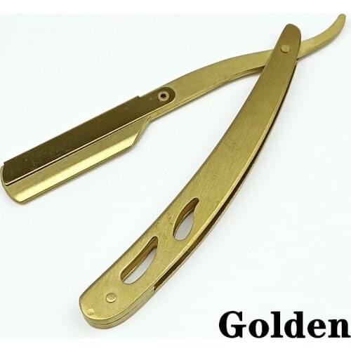 Shaver men and women Straight Barber Edge Razors Folding Shaving Knife Hair Removal Tools Razors for barber shop