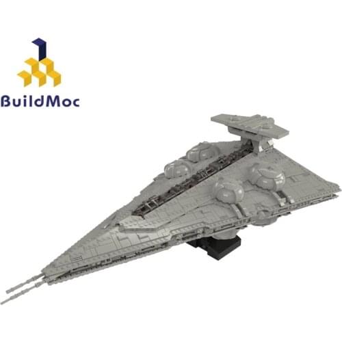 MocWars Series Playable Interdictor Cruiser Cruiser Building Blocks Bricks Kids Toys Christmas Gifts