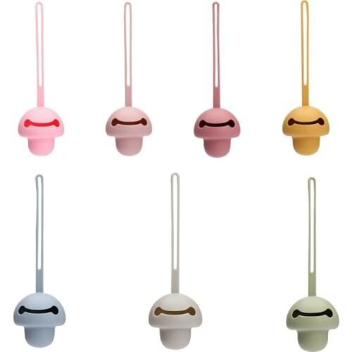 Pacifier Storage Box Food Grade Silicone Easy to Clean Dishwasher Handy Pacifier Pocket Solid Travel Storage Pacifier Holder