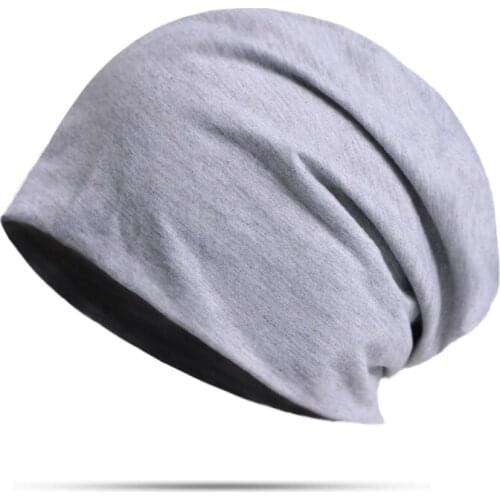 Beanie Hat New Spring And Autumn For Mens Solid Color Hedging Cap Winter Outdoor Sports Thin Windproof Hat Fashion Beanie Hat