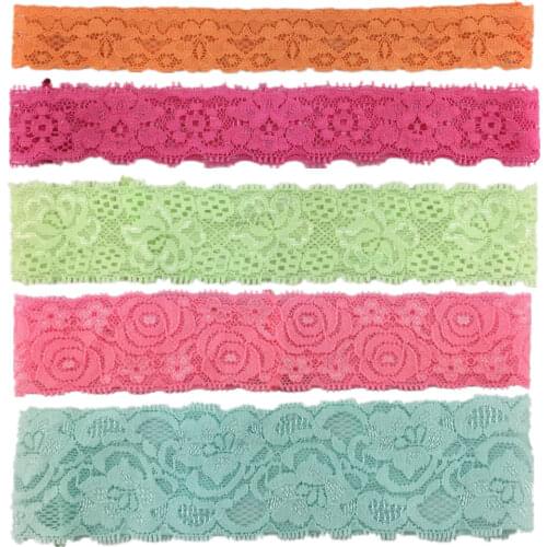 10pcs/lot Soft Lace Elastic Headband Kids Lovely Headwear Accessories You Pick Color HD08