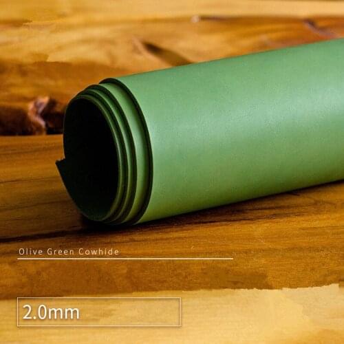 Leather carving diy handmade leather goods leather color vegetable tanned leather carving leather head layer cowhide 2.0mm