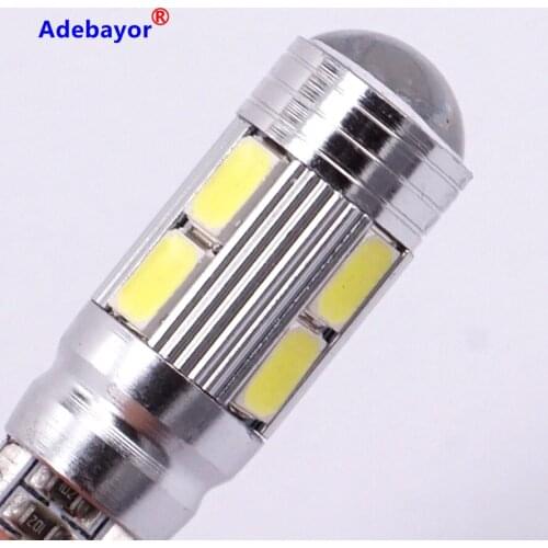 White 2 x T10 Car Styling Car Auto LED Canbus 194 W5W 5630 LED Light Bulb No Error LED Light Parking LED Car Side Light 10 SMD