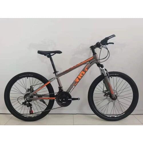 Aluminium alloy cycle frame high quality bicycle double disc brake 24 inches 21 speed mountain bike