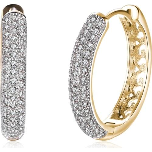 Color Retention Fashion Popular Ear Clip Zircon CWQ