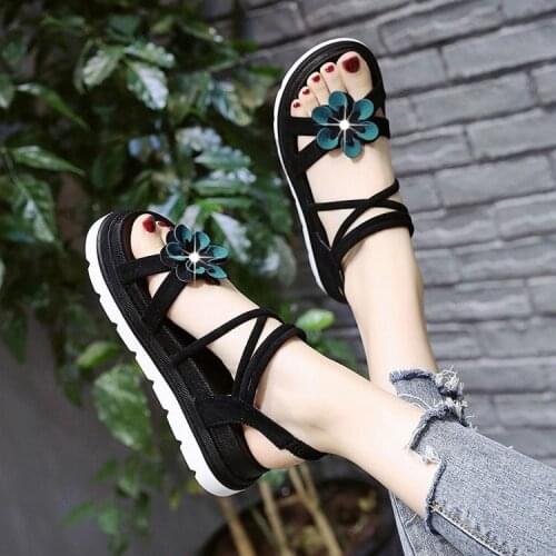 Women Sandals Plus Size Wedges Shoes For Women High Heels Sandals Summer Shoes Flip Flop Chaussures Femme Platform Sandals