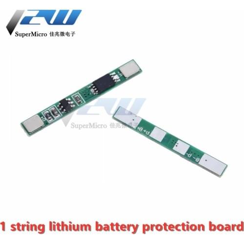 1 string lithium battery protection board 1S 18650 lithium battery overcharge, over discharge, over current, short circuit charg