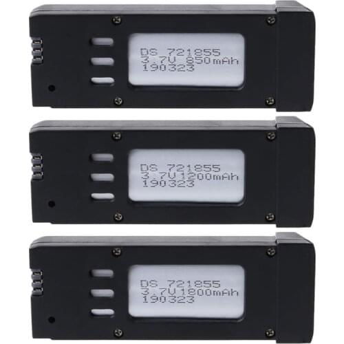 3.7V 1800mAh Lithium Battery E58 Remote Control Drone Antenna Spare Parts