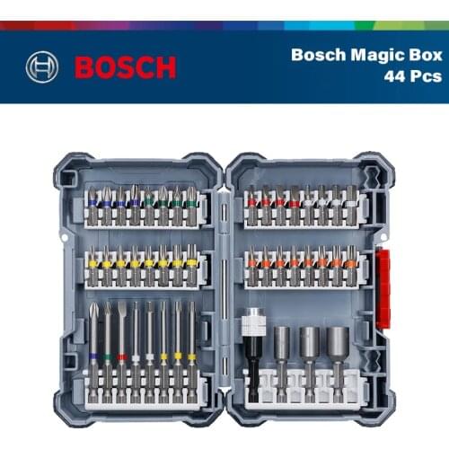 Bosch Variety Magic Box Electric Screw Rainbow Bit Set Metalworking Drill Bit Sleeve Multi-function Drill Bit Storage Box