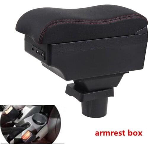 For mitsubishi Attrage Mirage armrest box central Store content box products interior Armrest Storage accessories parts