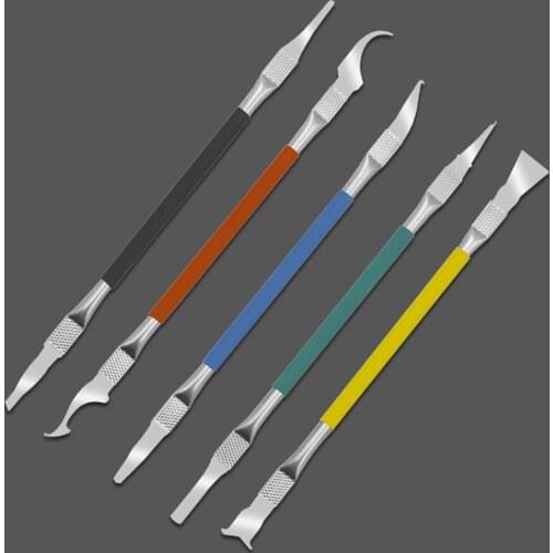 IC CPU NAND Removal Graver Blade Glue Cleaning Remover Pry Knife Phone Repair Tool For IPhone Motherboard BGA Maintenance Rework