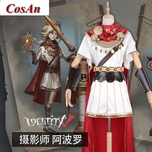 Game Identity V Joseph Desaulniers Cosplay Costume Photographer Apollo Handsome Uniform Party Role Play Clothing Custom-Make