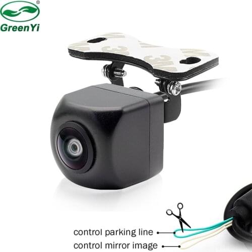 HD 170 Degree CCD Fisheye Lens Car Reverse Backup Rear View Camera Front View Side CCTV Vehicle Parking Camera