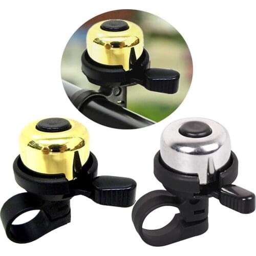 Copper Small Bike Bell Clear Sound Mountain Bike Bicycle Bell for Adults Kids