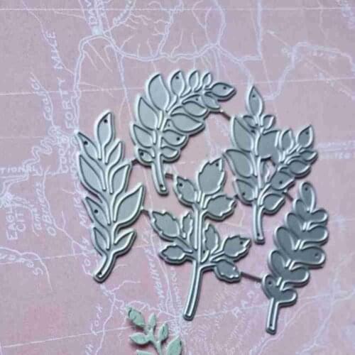 Metal Cutting Dies Cut leaf Decoration Scrapbook Paper Knife Craft Stencils Punch Mould Blade X8F6