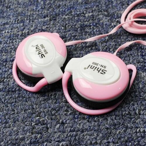 Earphone 3.5mm Stereo Shini360 Ear Hook For Iphone Telephone Headset Samsung Xiaomi Headphone Factory Price Wholesale