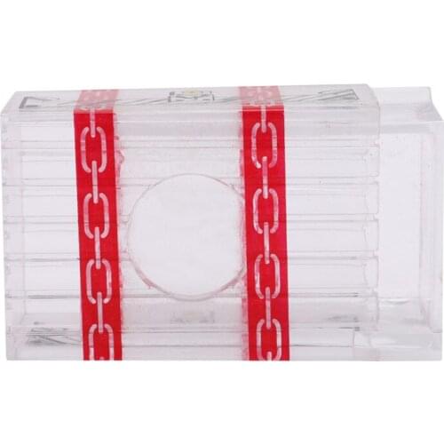New Hot Sale Transparent Magic Box That Cannot Be Opened Close-up Stage Magic Tricks