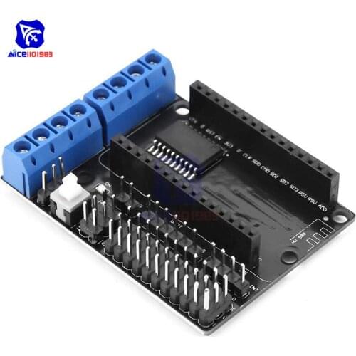 Diymore L293D Motor Driver Shiled for NodeMcu V2 ESP826 ESP-12E ESP12 CP2102 Wireless Module RC Toy Smart Car Tracking Module