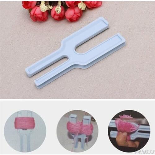 DIY Pompom Maker Fluff Ball Weaver Pom Poms Knitting Crafts Tool Simple Easy G22 Drop ship