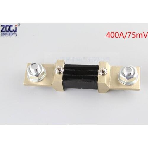 400A/75mV current shunt 400A DC /75mV ampere shunts