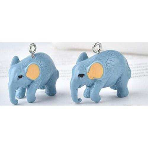 Cute mini Elephant Keychain Car Key Chain Ring Bag Pendant animal Key Holder Jewelry Gift For Women