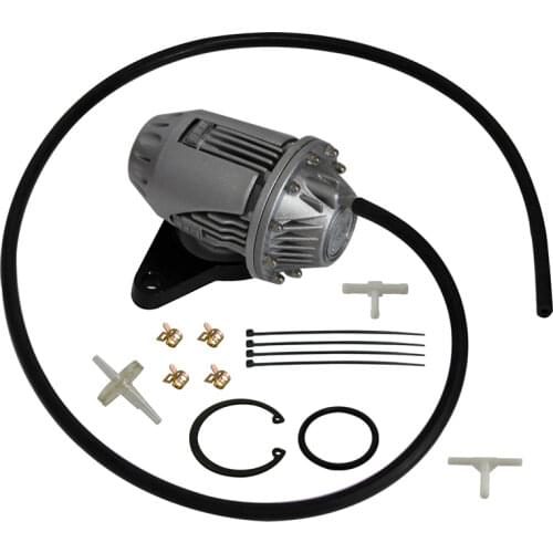 SSQV SQV Flange Adapter + Blow Off Valve BOV 4 For Subaru Impreza Wrx Sti 02-07 Black / Silver