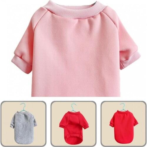 Unisex Stylish Cat Dog Knitwear Sweater Thickening Puppy Sweater Long Sleeve Puppy Costume