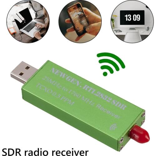 RTL SDR 0.5 PPM TCXO RTL2832U R820T2 USB2.0 TV Tuner Stick AM FM NFM DSB LSB SW Software Defined Radio SDR TV Scanner Receiver