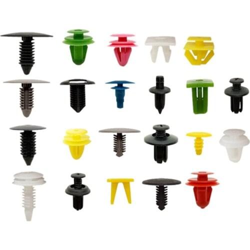 Universal Mixed Auto Car Various Plastic Rivet Fastener Push Pin Bumper Mudguard Panel Car Accessories