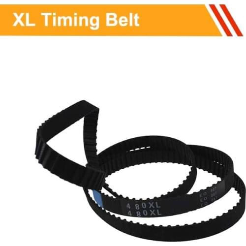 XL Type Closed loop Rubber Drive Belt Length 434/438/450/460/498/506/510XL Synchronous Belt 10/15mm Belt Width Tooth Belt
