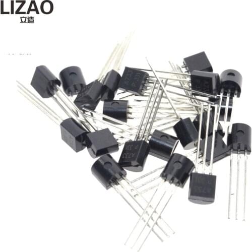 100PCS 2SA733 A733 transistor 0.1A/50V PNP transistor TO-92 Plastic-Encapsulate Transistors