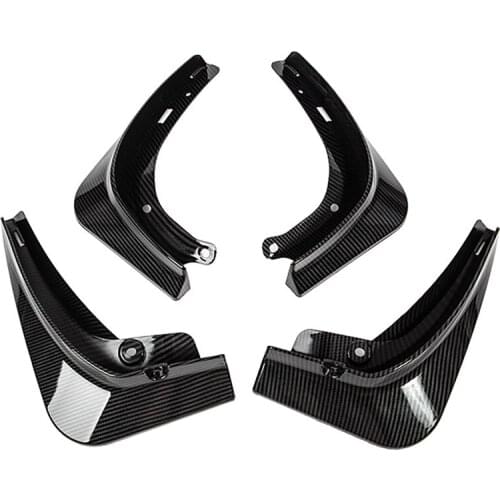Car Accessories Mud Flaps for Tesla Model Y 2021 Accessories Splash Guards Fender Model Y Carbon Fiber Mudguards