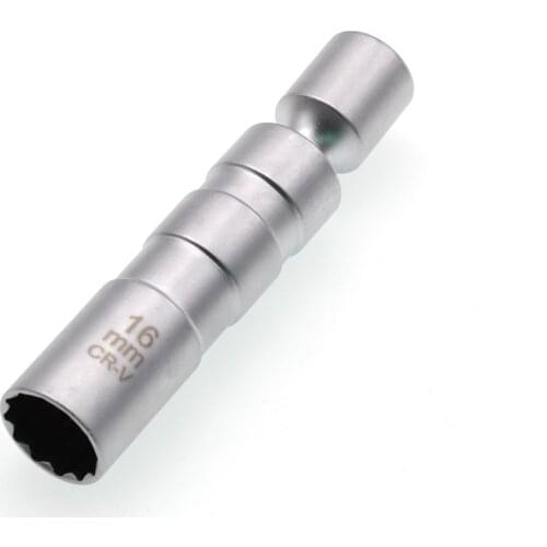 AZGIANT Car 14mm 16MM Point Remover Wrench Spark Plug Socket Thin Wall 3/8" Drive For BMW BUICK CRUZE BENZ AUDI