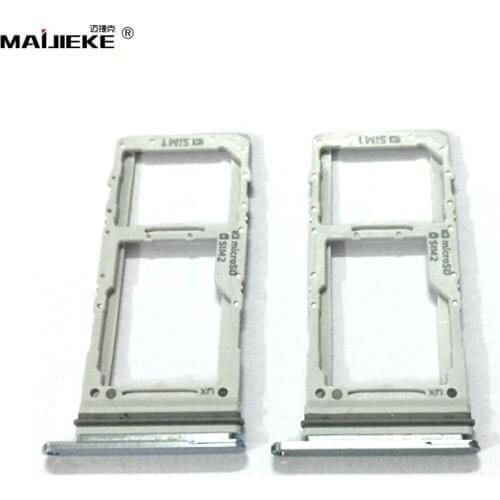 1XSim Card Micro SD Holder Slot Tray + eject Pin For Samsung Galaxy S20 Ultra Dual/Single Sim Card Holder Slot Tray 5 Colors