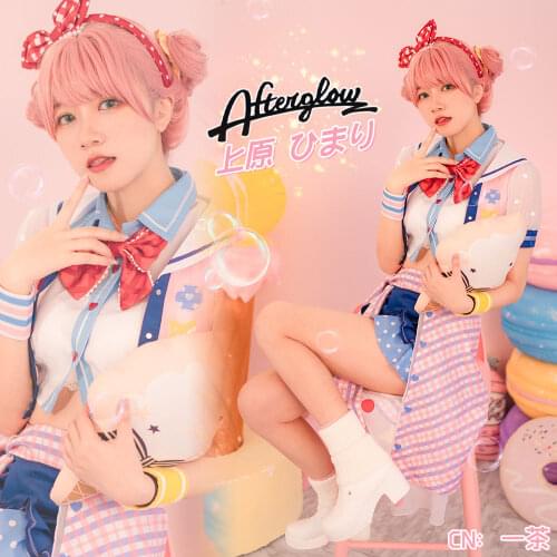 Cosplay Costume Anime Bang Dream! Uehara Himari Dresses Christmas Halloween Free shipping CG603