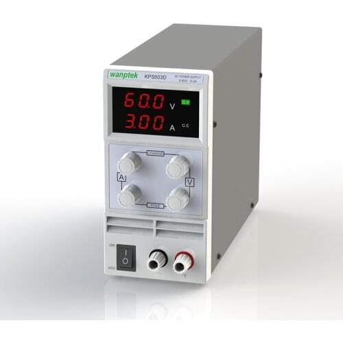 KPS 603D Adjustable High precision double LED display switch DC Power Supply protection function EU
