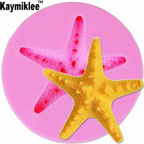 M933 Big Starfish Silicone Mold Fondant Mould Cake Decorating Tools Chocolate Gumpaste Mold, Sugarcraft, Cake Decorating Set