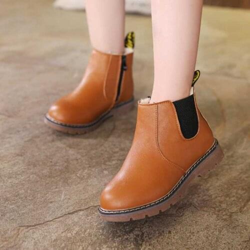 Кожаные ботинки для девочек Miflame China At AliExpress