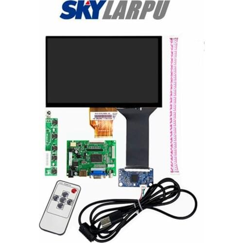 7" Inch HDMI VGA AV for Raspberry Pi 3 Windows Portable High LCD Display Monitor Driver Board+Capacitive Touchscreen Free Shippi