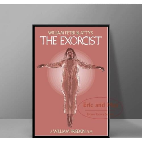 Posters And Prints The Exorcist Classic Horror Movie Canvas Poster Paint Picture On The Wall Art Paintings For Bedrooms Cuadros