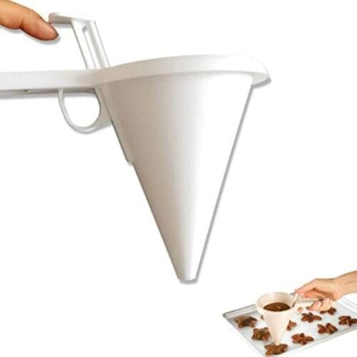 Adjustable Icing Candy Funnel Chocolate Pastry Mold Batter Dispenser Cream Cookie Cupcake Baking Pastry Tool