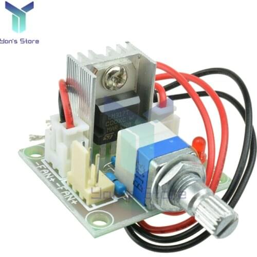 LM317 Voltage Regulator DC Motor Speed Controller Regulator Smooth Soft Start Brushless Motor Speed Control New Power Regulator