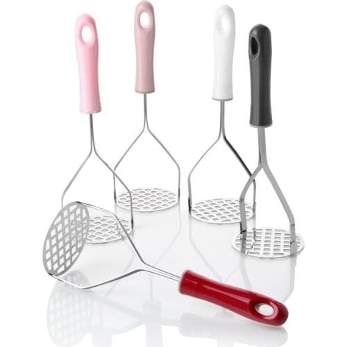Sampurchase Color Steel Lux Potato Masher-Assortment Color