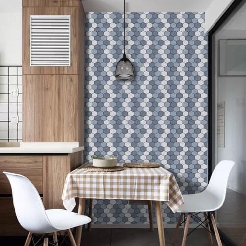 Nordic fashion self-adhesive wall paste wall decoration wallpaper TV background wall toilet renovation