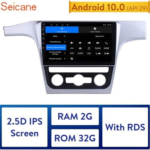 Seicane 10.1"Android 10.0 Car Head Unit Radio Player GPS Navigation for 2012 VW Volkswagen Passat HD 1024*600 Touchscreen